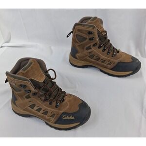 Cabela's Men's Waterproof Insulated Hunting Boots Brown Size 9D Hiking Outdoor